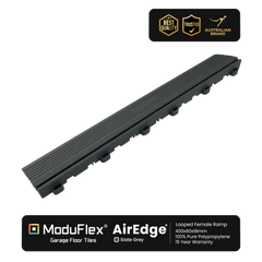 ModuFlex AirEdge –  Looped Female Ramp - Slate Grey