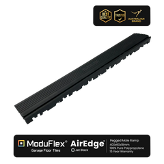 ModuFlex AirEdge – Pegged Male Ramp - Jet Black