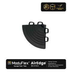 ModuFlex AirEdge –  Ramp Corner - Jet Black
