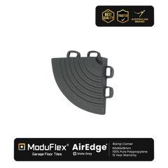 ModuFlex AirEdge –  Ramp Corner - Slate Grey