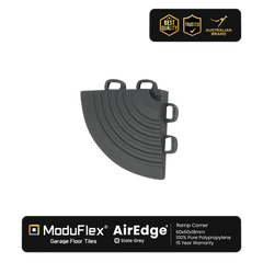 ModuFlex AirEdge – Ramp Corner - Slate Grey