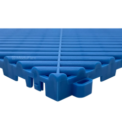 ModuFlex AirRib Garage Floor Tile – Royal Blue