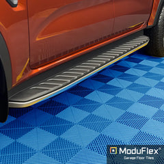 ModuFlex AirRib Garage Floor Tile – Royal Blue
