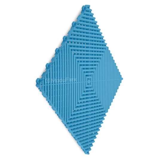 ModuFlex AirRib Garage Floor Tile – Sky Blue