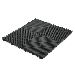 ModuFlex AirRib Garage Floor Tile – Slate Grey