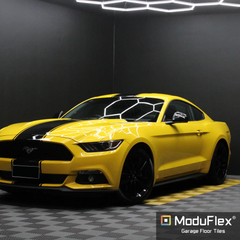 ModuFlex AirRib Garage Floor Tile – Slate Grey