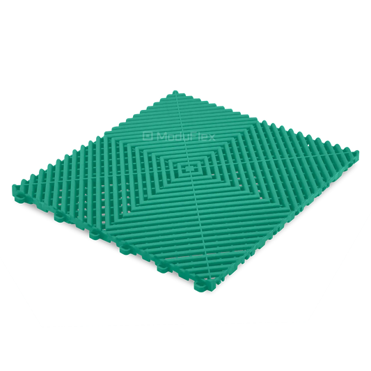 ModuFlex AirRib Garage Floor Tile – Teal