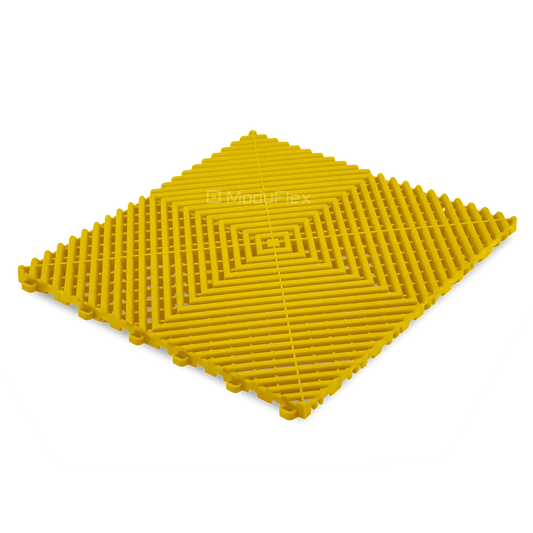 ModuFlex AirRib Garage Floor Tile – Yellow
