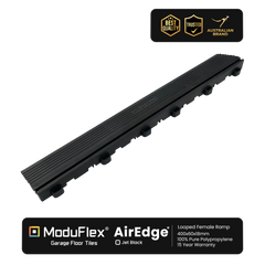 ModuFlex AirEdge –  Looped Female Ramp - Jet Black