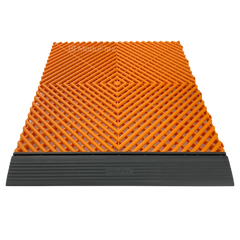 ModuFlex AirRib Garage Floor Tile – Tropical Orange