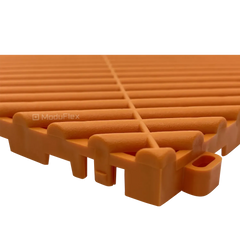 ModuFlex AirRib Garage Floor Tile – Tropical Orange